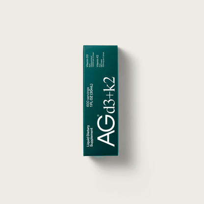 AG1： Vitamin D3+K2