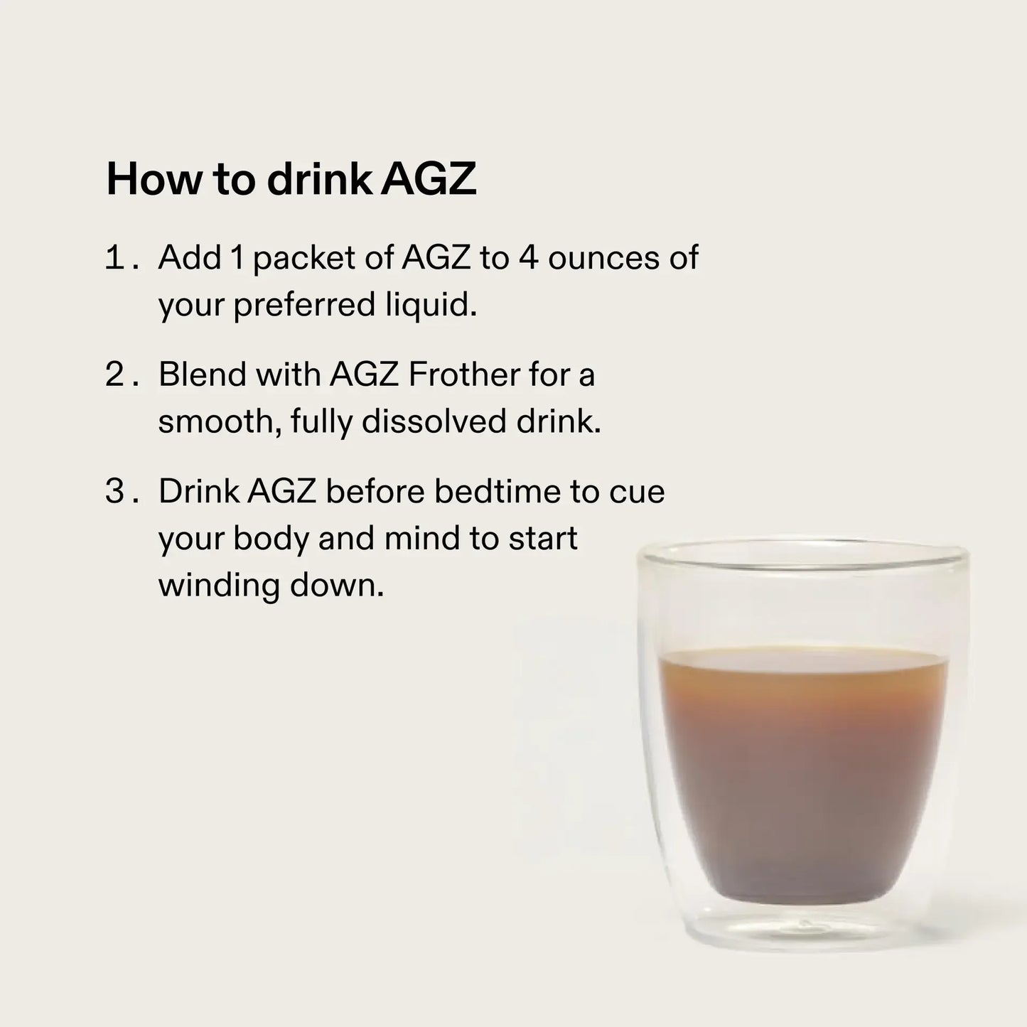 AGZ: Nightly Sleep Support（12 Servings）